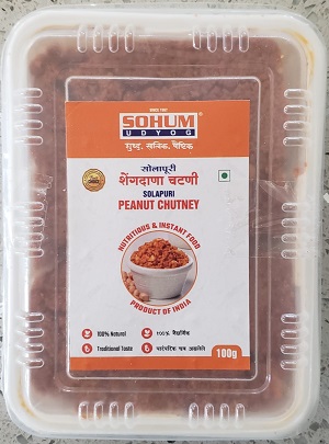 SOHUM SOLAPURI PEANUT CHUTNEY