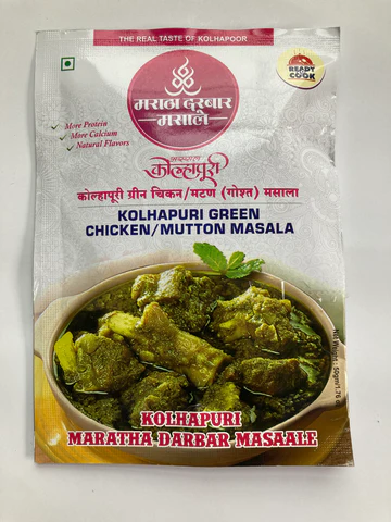 Maratha Darbar Green Chicken masala