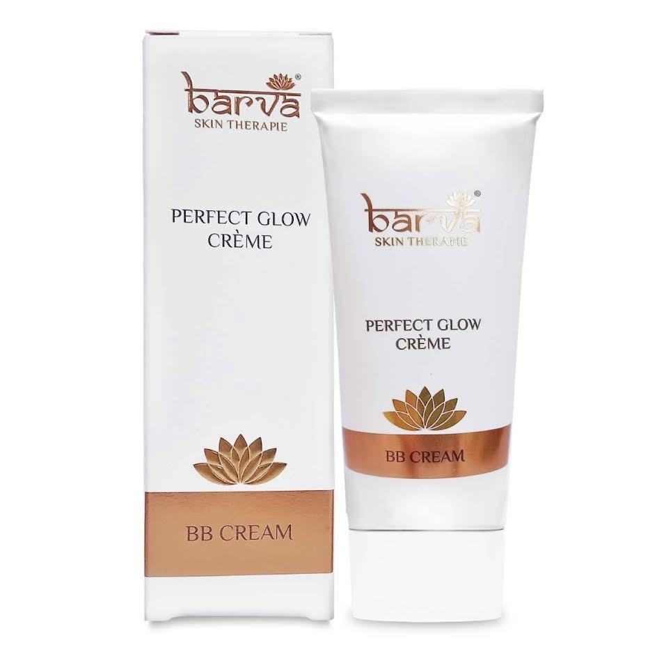 Barva Perfect Glow Crème BB cream | primer for makeup base,Natural makeup / tinted moisturizer with Ghee & Aloe Vera