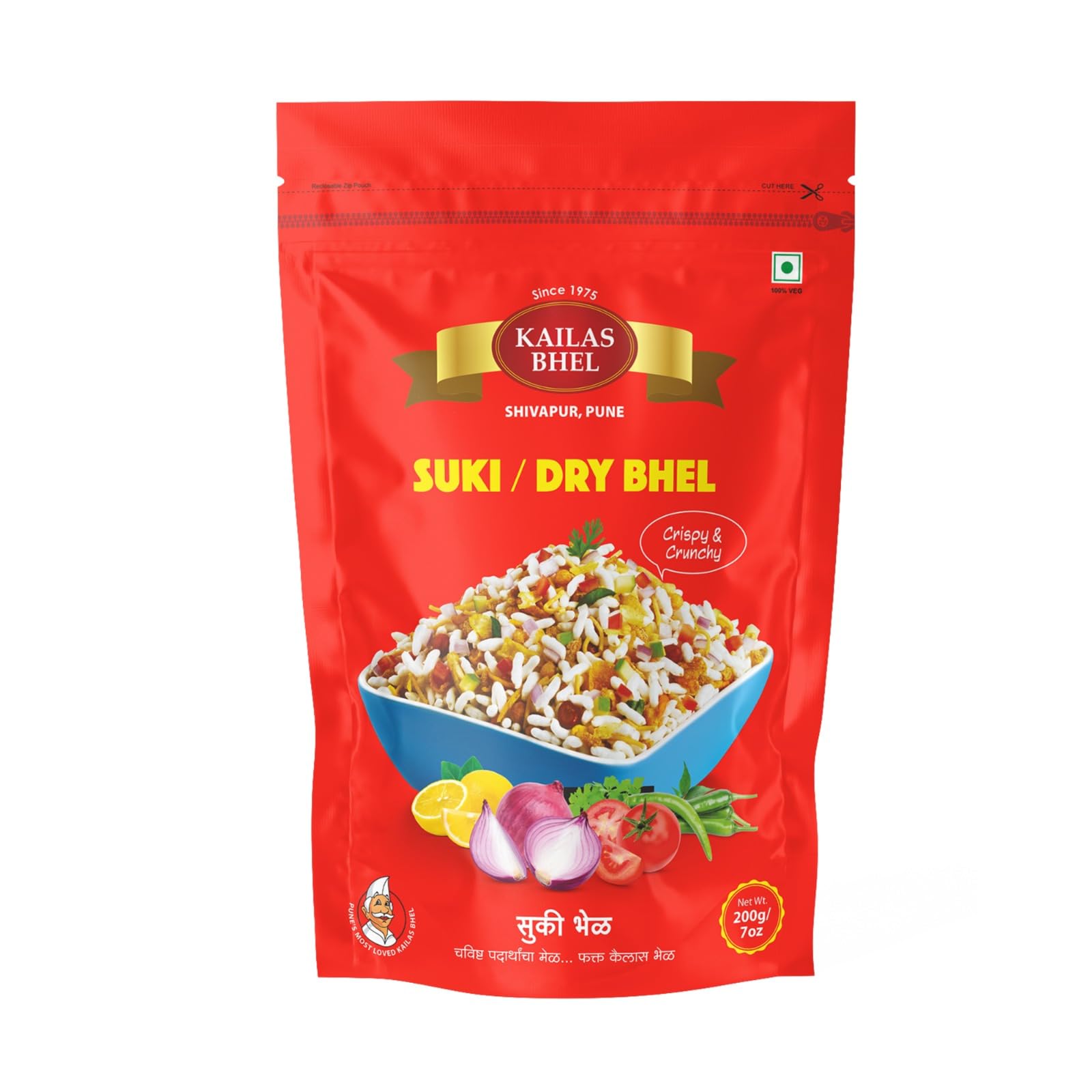 Kailas Bhel Suki / Dry ( only Bhel mix)